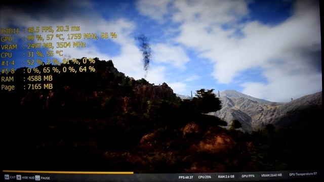 Ghost Recon: Wildlands Benchmark - 1050 Ti - i7 920 - 1080p Test смотреть онлайн
