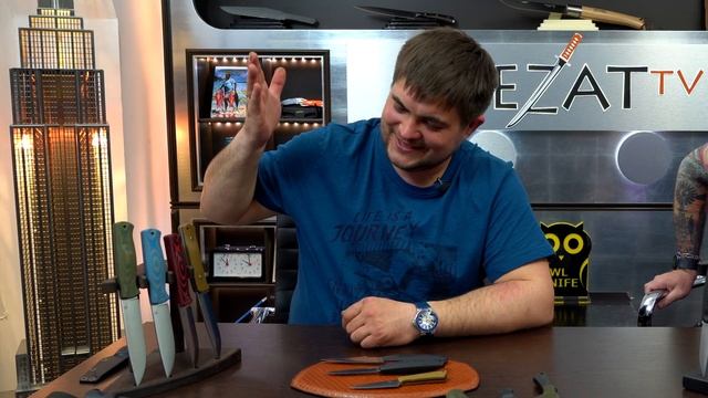 Туристические охотничьи ножи Owl Knife - Идеальный рез без компромиссов | Интервью Rezat.Ru смотреть онлайн