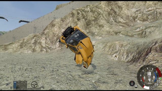 Lada Largus VS Lincoln Town car stairs crash смотреть онлайн