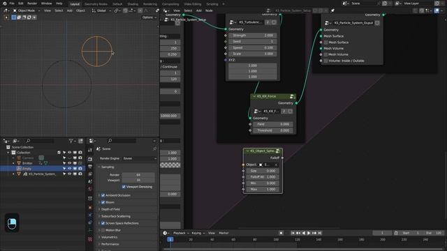 Unleashing Creativity: Advanced Particle System with Simulation Nodes - Demo | Tutorial смотреть онлайн
