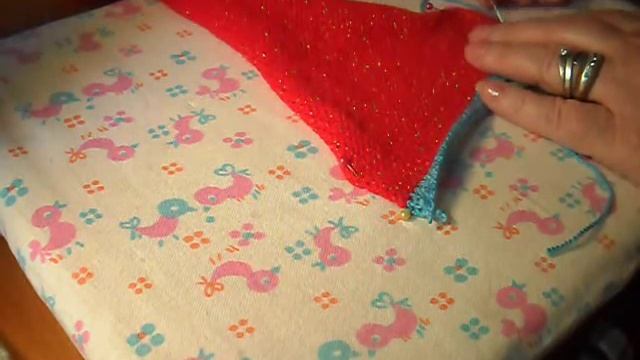 Вязание на машине TOYOTA KS 858. Повязка- чалма ( для начинающих) смотреть онлайн