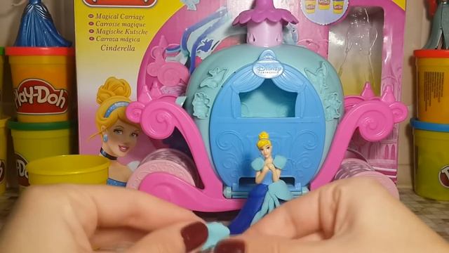 Play Doh Набор Волшебная карета Золушки Magical Carriage Disney Princess Cinderella смотреть онлайн
