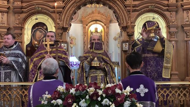 Литургия в Неделю 2-ю Великого поста. Храм Казанской иконы Божией Матери. смотреть онлайн