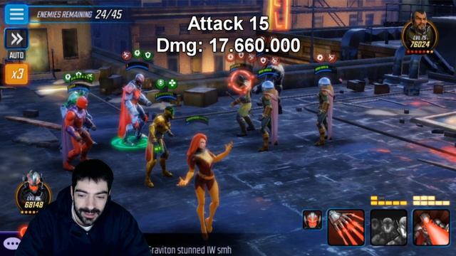 Dark Dimension 3 | Node 8 | Complete Walk Through | Marvel Strike Force | MSF | DD3 смотреть онлайн