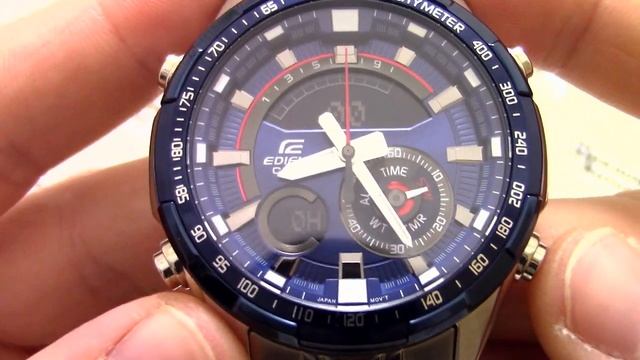 Часы Casio EDIFICE ERA-600RR-2A - Инструкция, как настроить от PresidentWatches.Ru