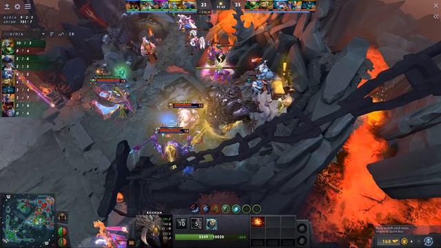 FOUNTAIN ROSHAN ABUSE DOTA 2 7.33 PATCH! смотреть онлайн