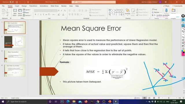 what is mean square error? | root mean square error смотреть онлайн