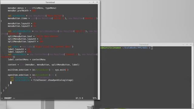 FileChooser (in ScalaFX) смотреть онлайн
