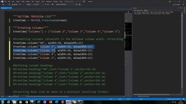 Create Your Own TreeView Using Python Tkinter!!
