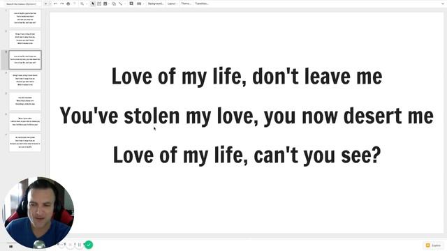 ENTENDENDO A MÚSICA EM INGLÊS - QUEEN | Love of my life [PRESENT PERFECT] смотреть онлайн