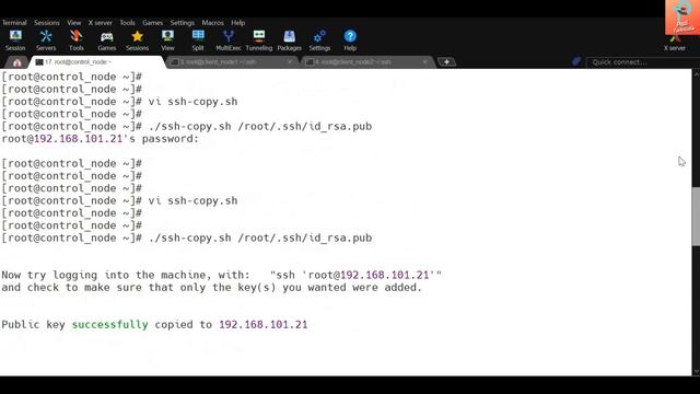 SSH Login without prompting login password and host key for Remote Servers Using Script - [HINDI] смотреть онлайн