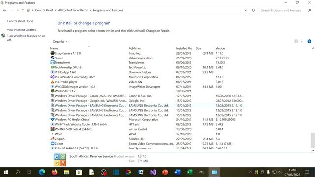 SARS E@syfile - Certificate Error Updating смотреть онлайн