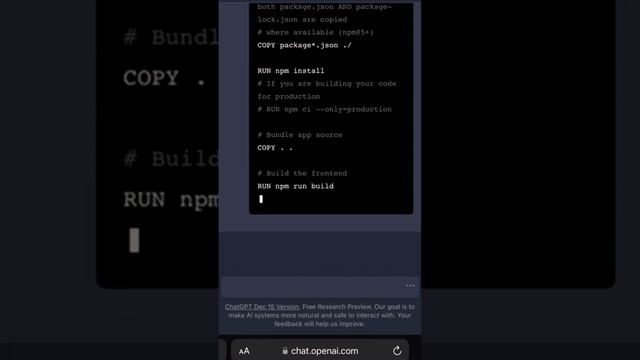 This is insane ? ChatGPT for DevOps ?? #chatgpt смотреть онлайн