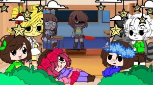 Реакция персонажей «Андертейл» и Бетти на ТТ()Gacha Club()