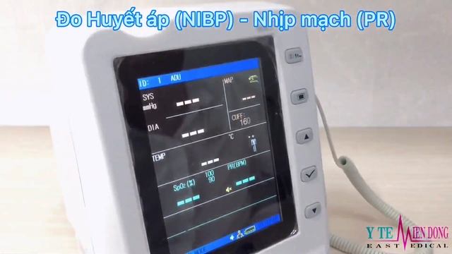 Máy đo SPO2 để bàn (SPO2 + Huyết áp + Nhiệt độ) | Monitor 3 TS | Mediblu-USA | Y Tế Miền Đông смотреть онлайн