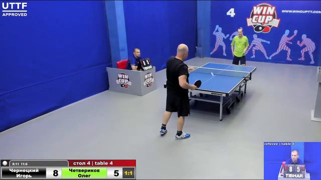 02:05 Чернецкий Игорь (2:3) Четвериков Олег стол 4 ЮГ-417.06.21 смотреть онлайн