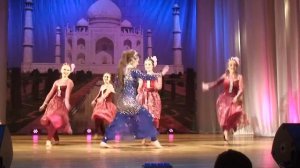 Индийский танец "Hawa Hawai". Ансамбль "Васанта". г.Тверь