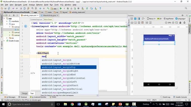 Android Bangla Tutorial 7.2 : SharedPreference Example 1 (part-1) | Storing user details смотреть онлайн