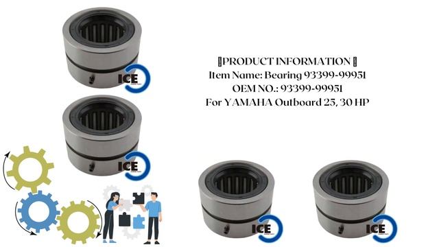 Bearing 93315-22004-00 | 93315-425W2-00 | 93399-99951 | Yamaha Outboard | Yamaha Marine | смотреть онлайн