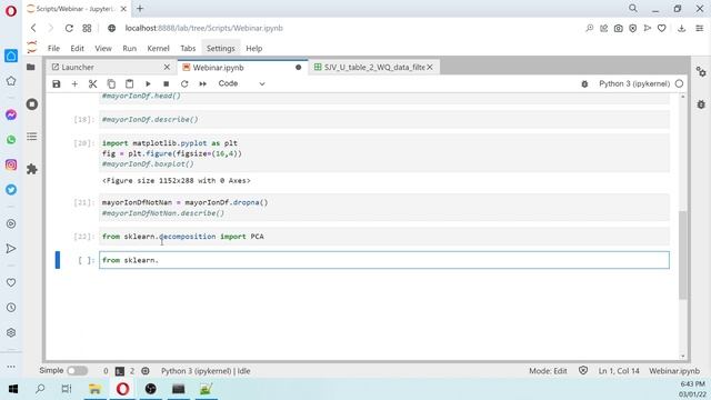 Análisis de componentes principales (ACP) de datos de química de agua con Python - Tutorial смотреть онлайн