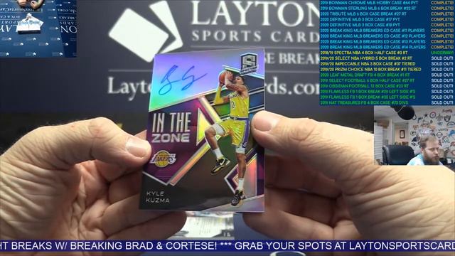 2018/19 Panini Spectra Basketball Hobby 4 Box Half Case Break #3 смотреть онлайн