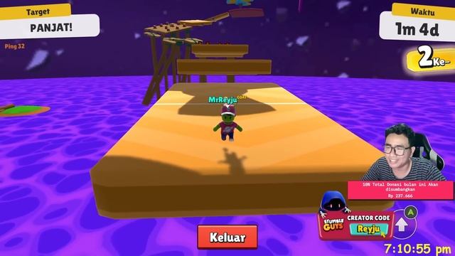 NEW BIG UPDATE 0.59 BETA STUMBLE GUYS! COLLAB SPONGEBOB, 2 MAP BARU, 18 SKIN & 2 EMOTE SPECIAL BARU смотреть онлайн