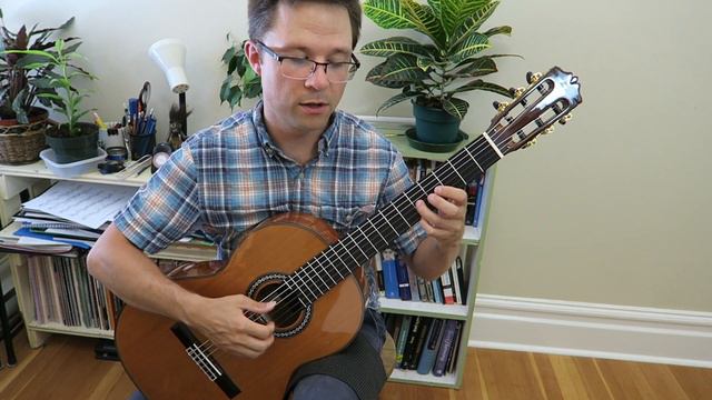 Lesson: Scarborough Fair for Easy Fingerstyle or Classical Guitar смотреть онлайн