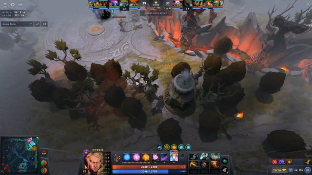 Perfect Invoker Immortal 40 Kills - Dota 2 Pro Gameplay [Watch & Learn]