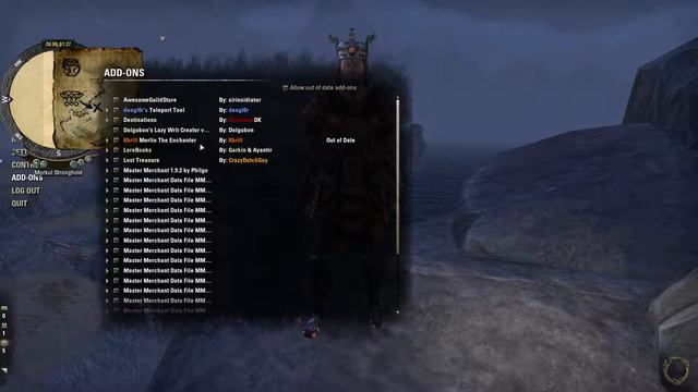 Elder Scrolls Online. Useful Addons. Points of Interest: Skyshards, Lore Books, Bosses смотреть онлайн