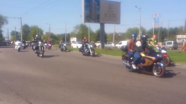 Открытие мотосезона 2016 Днепропетровск Angels MC 23.04.2016 смотреть онлайн