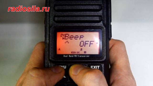 Обзор портативного трансивера Альфа 155. Разбор меню радиостанции. смотреть онлайн