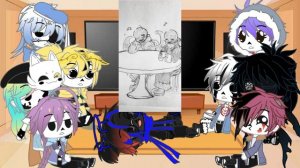 Реакция сансов на ТТ || Undertale AU ||