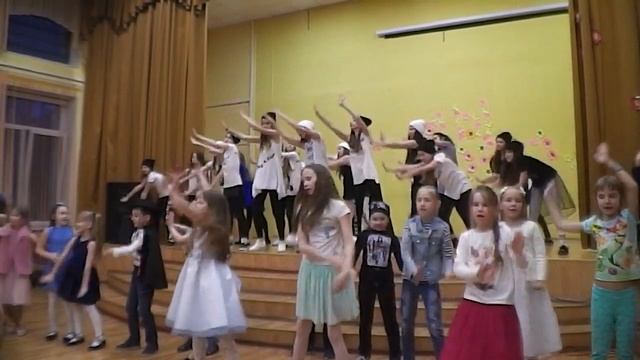 флешмоб школа №1236 22.03.17 смотреть онлайн