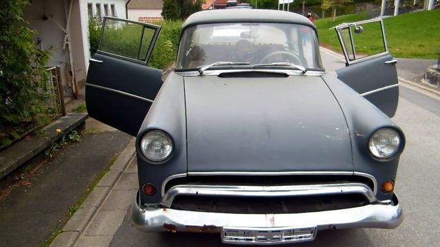 OPEL P1 ´57: Start up after 1 1/2 years. Attempt 1. смотреть онлайн