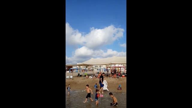 Вечерний репортаж с шумного пляжа Нагарии. Таки да. смотреть онлайн