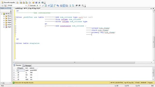 Les contraintes sql server (Module SGBD1) شرح مفصل بالدريجة смотреть онлайн
