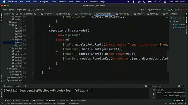 Cómo funcionan las migraciones en Django смотреть онлайн