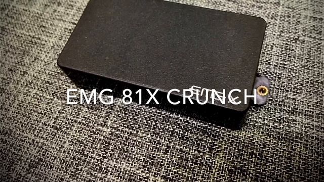 EMG 81 VS EMG 81X - Clean, Crunch, High Gain, Lead!