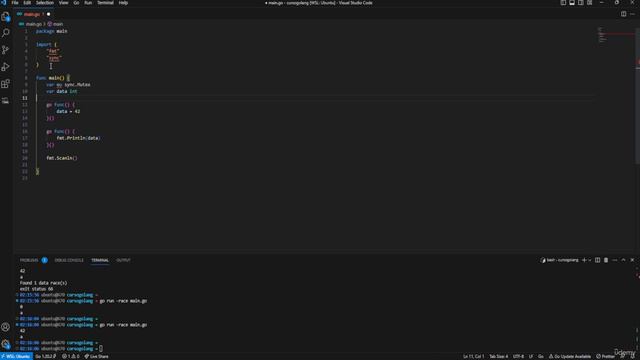 1. Golang: Data Race Detector Debugging Concurrency Issues смотреть онлайн