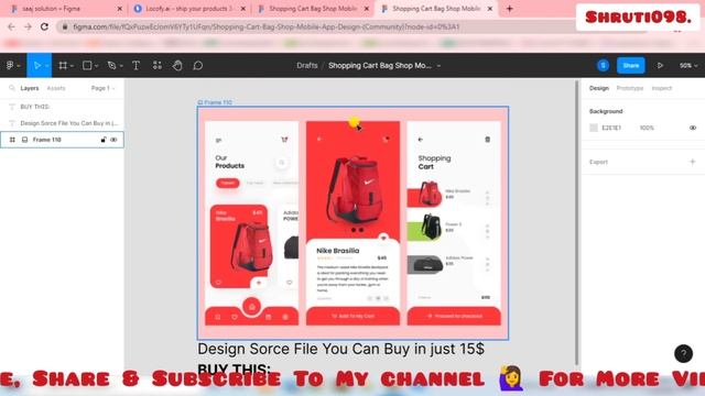 Figma to Code Download Using Locofy || @shruti098. смотреть онлайн