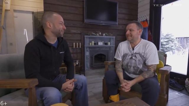 Русская Баня с видом на природу через панорамные окна / Отзыв спустя полгода парения / печь Гром 50