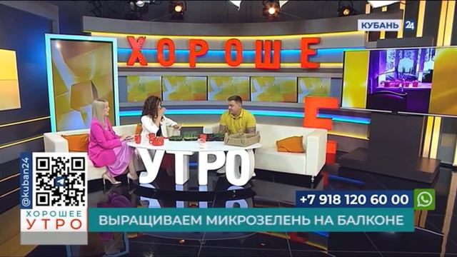 Микрозелень на балконе. Мы на ТВ 😄 #микрозелень смотреть онлайн