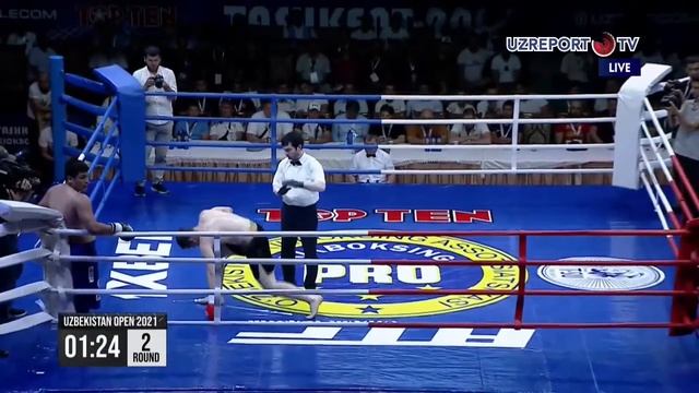 Uzbekistan Open 2021 Роман Щербатюк (Україна) - Хасан Баратов (Узбекистан) 91+, К-1 смотреть онлайн