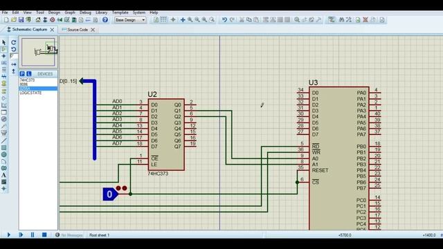 8086 µProcessor | Proteus Simulation | 7 Segment & Stepper Motor