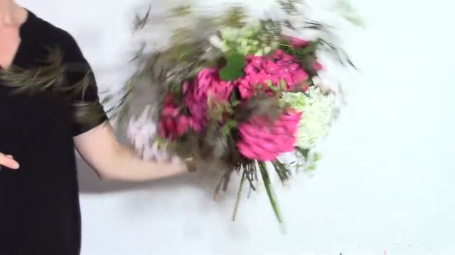 Как сделать букет невесты в садовом стиле | Bridal bouquet tutorial in garden style diy смотреть онлайн