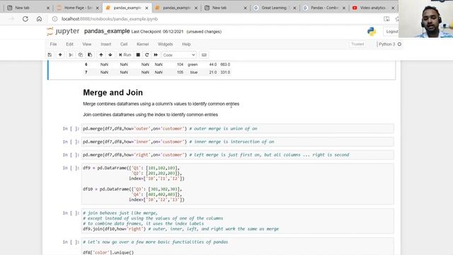 PANDAS (Join , Merge and Concatenation) смотреть онлайн