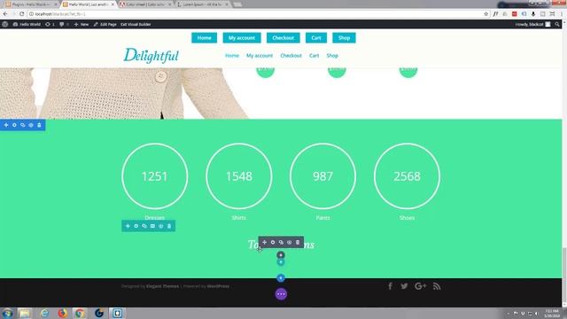 Divi theme Complete eCommerce WordPress Website Build Tutorial ? смотреть онлайн