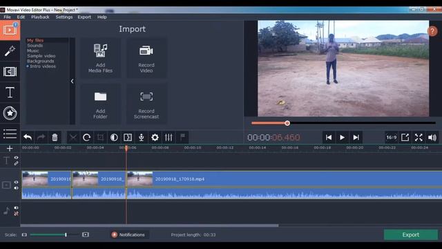 Lord Of The Rings Invisibility Effect With |movavi Video Editor