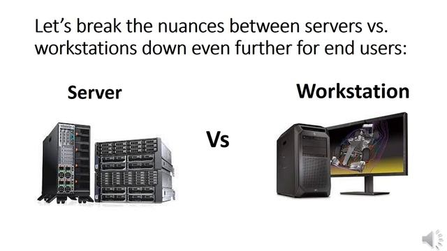 Understanding a server vs. workstation смотреть онлайн