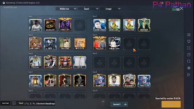 PUBG Custom Room Live | P4 Pathan смотреть онлайн